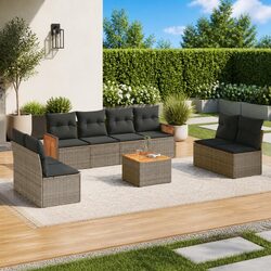 Your New Favorite 9 Piece Garden Sofa Set