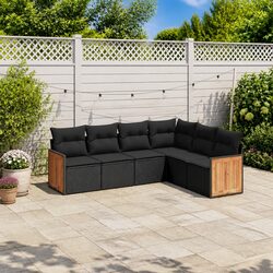 Enjoy Your Patio with a 6 Piece Modular Sofa Set