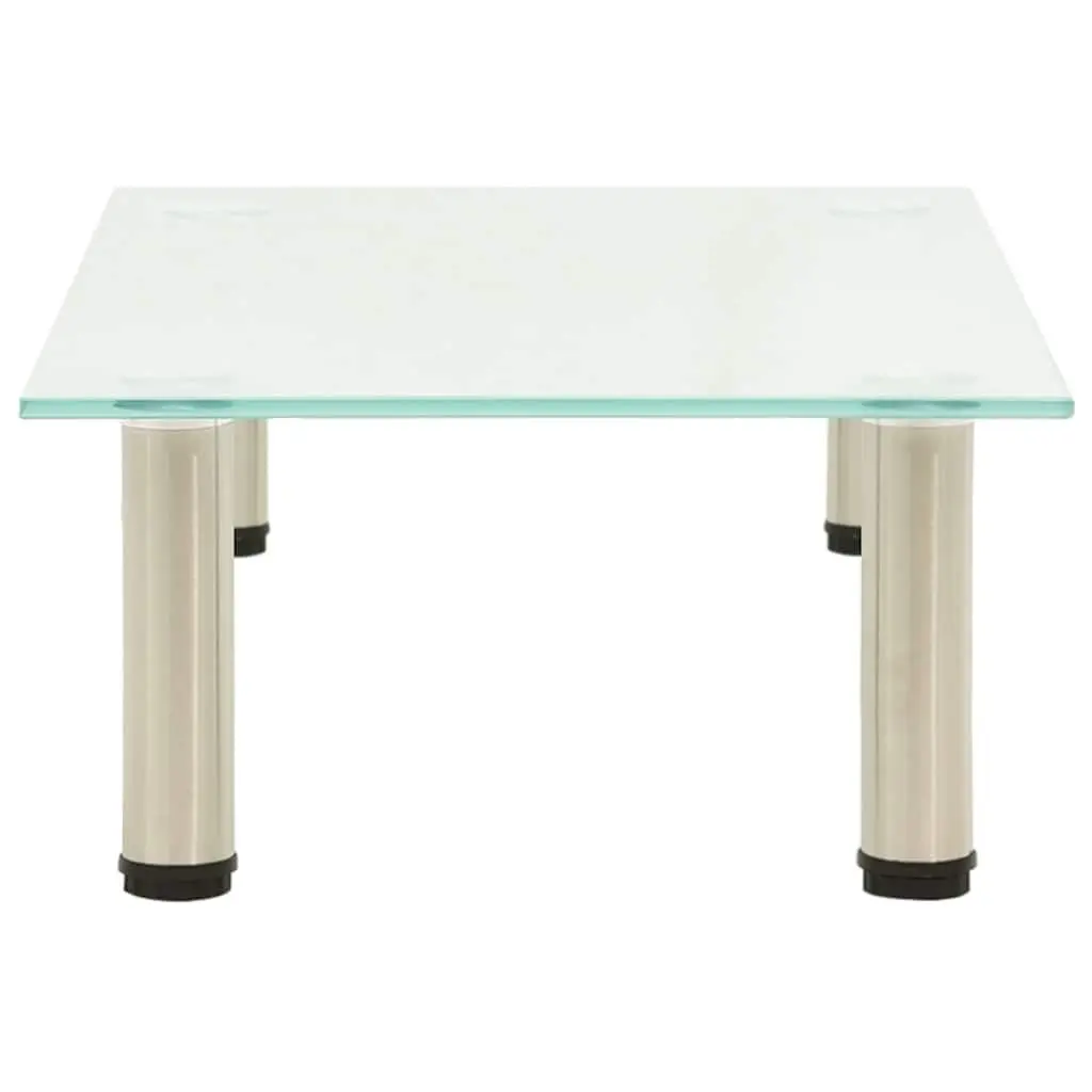 Tempered Glass TV Stand Modern Living Room Bedroom Media Console Table Unit