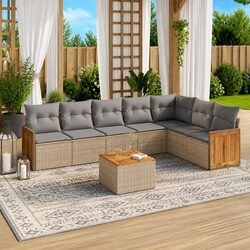 Your Ideal 8 Piece Garden Sofa Set for Outdoor Comfort