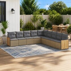 Friendly 9-Piece Outdoor Sofa Set for Your Home