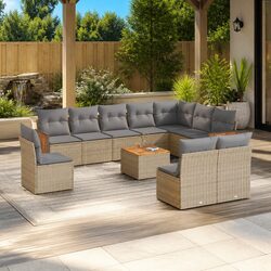 Friendly 11-Piece Outdoor Sofa Set for Your Space