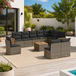 Your Ideal 11-Piece Outdoor Sofa Set Awaits You