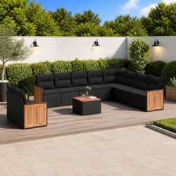 Your Go-To 11-Piece Garden Sofa Set for Outdoor Relaxation