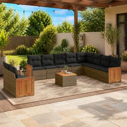 Friendly 11-Piece Outdoor Sofa Set - Relax Outdoors!