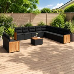 Your Outdoor Oasis: 12 Piece Garden Sofa Set