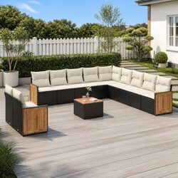 Your 12-Piece Garden Sofa Set Awaits You