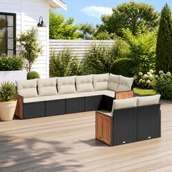 Friendly 8 Piece Garden Sofa Set for Cozy Gatherings
