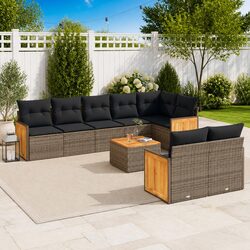 Your 9-Piece Garden Sofa Set for Perfect Outdoor Relaxation