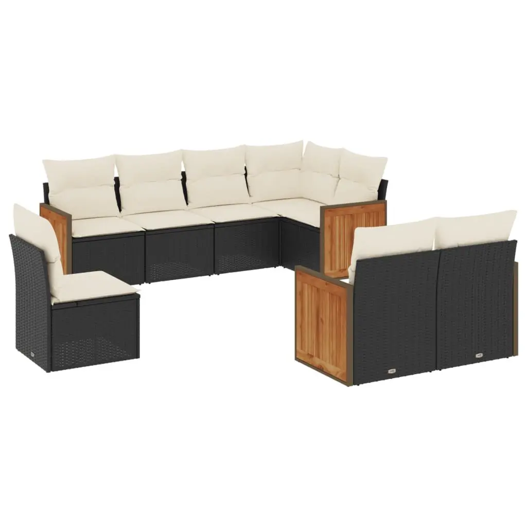 8-Piece Garden Sofa Set for Outdoor Enjoyment