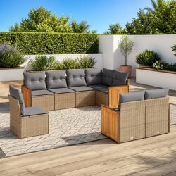 Create Your Outdoor Oasis with 8 Piece Sofa Set