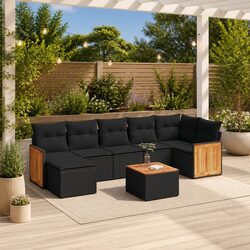 Your New Favorite 8-Piece Garden Sofa Set Awaits