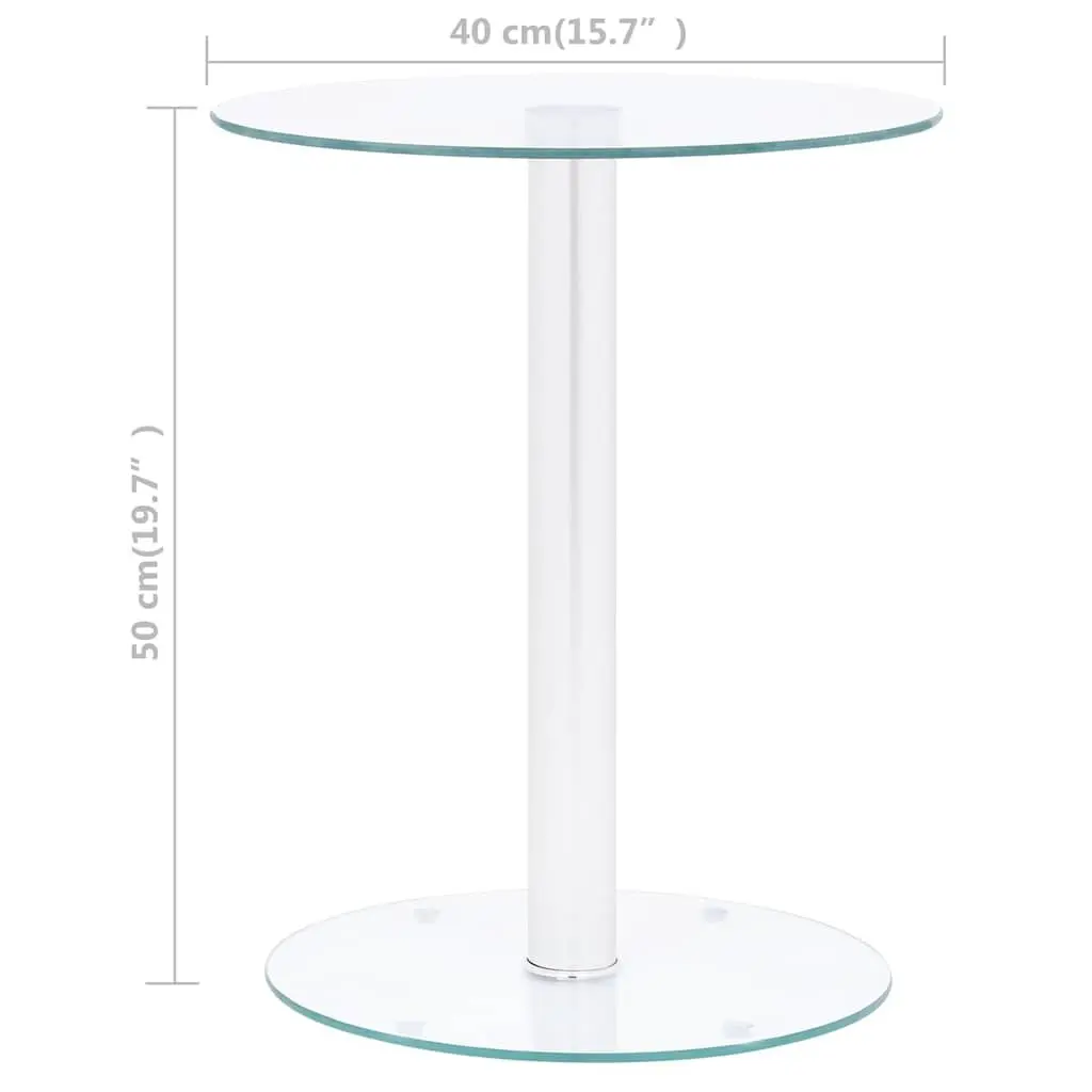 Glass Accent Table