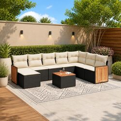 Your Perfect 9 Piece Outdoor Sofa Set Awaits
