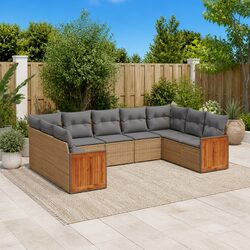 Your Perfect 9-Piece Modular Sofa Set for Outdoor Living