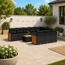 Friendly 11-Piece Outdoor Sofa Set for Your Space