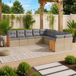 Your Ideal 10-Piece Garden Sofa Set for Outdoor Living