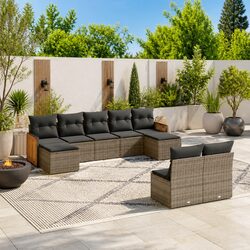 Your New Favorite 9 Piece Outdoor Sofa Set
