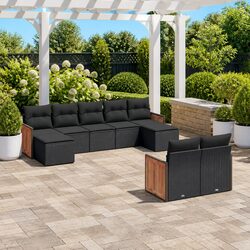 Your New Favorite 9 Piece Outdoor Sofa Set Awaits