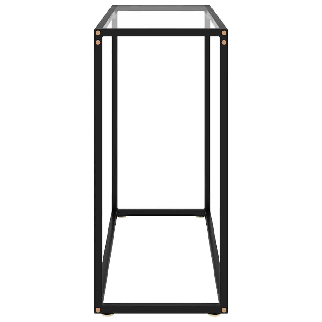 Glass Console Table End Table Side Accent Living Room Modern Furniture
