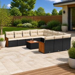 Friendly 12 Piece Outdoor Sofa Set for All Occasions