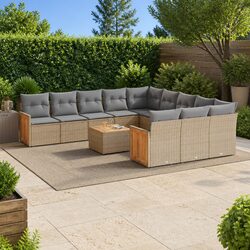 Your Cozy 12-Piece Outdoor Sofa Set Awaits!