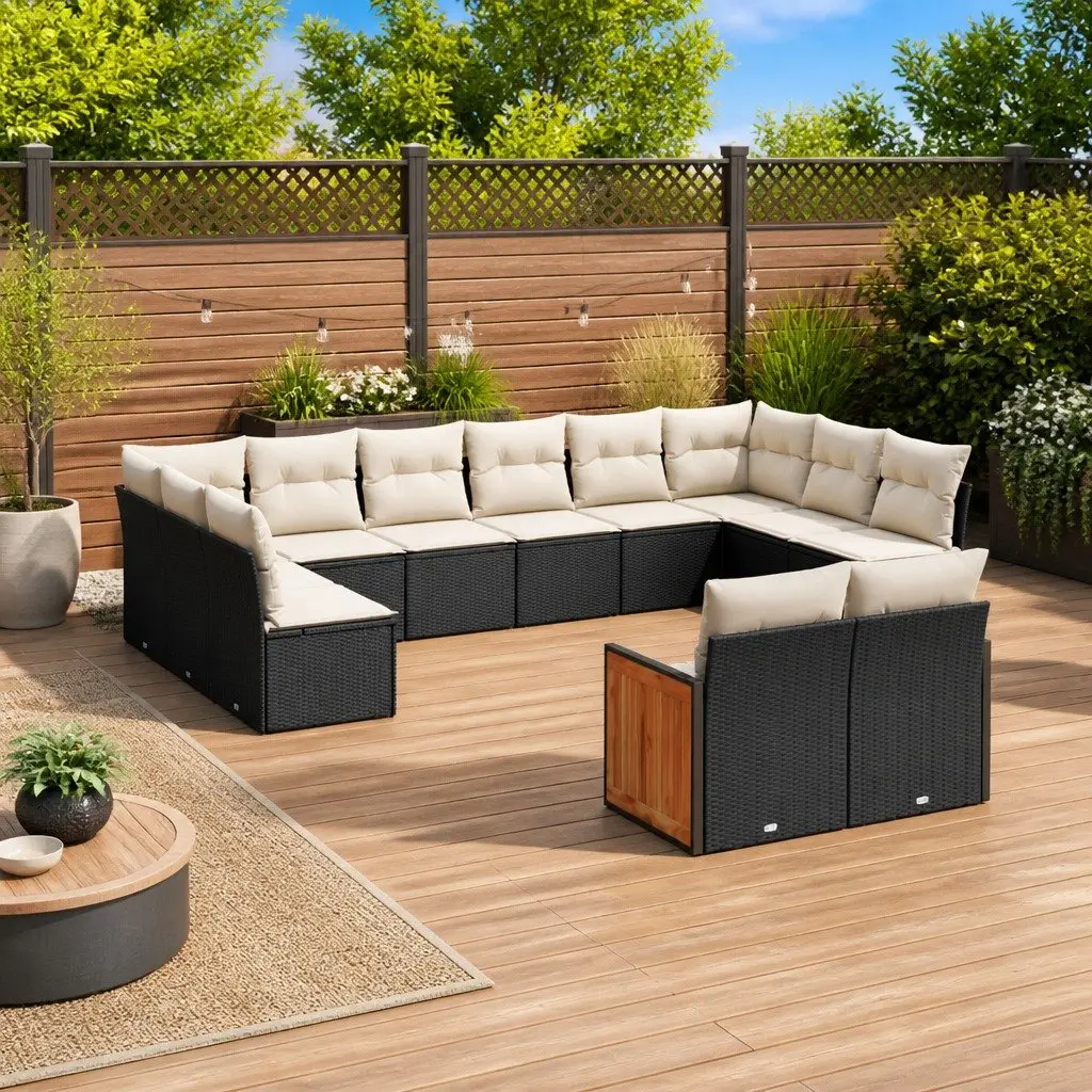12 Piece Modular Garden Sofa Set