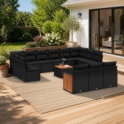 Your Perfect 14 Piece Garden Sofa Set Awaits
