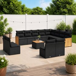 Create a Cozy Patio with a 13-Piece Garden Sofa Set