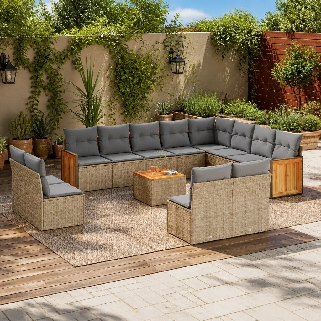 13 Piece Outdoor Sofa Set