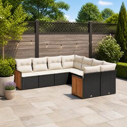 Your New 8-Piece Garden Sofa Set Awaits You