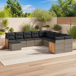 Your Cozy 11 Piece Garden Sofa Set Awaits