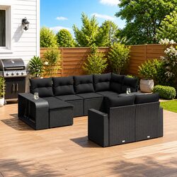 Create a Welcoming Outdoor Space with a 10-Piece Sofa Set