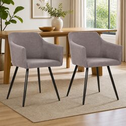 Your New Favorite Dining Chairs - Set of 2 in Taupe