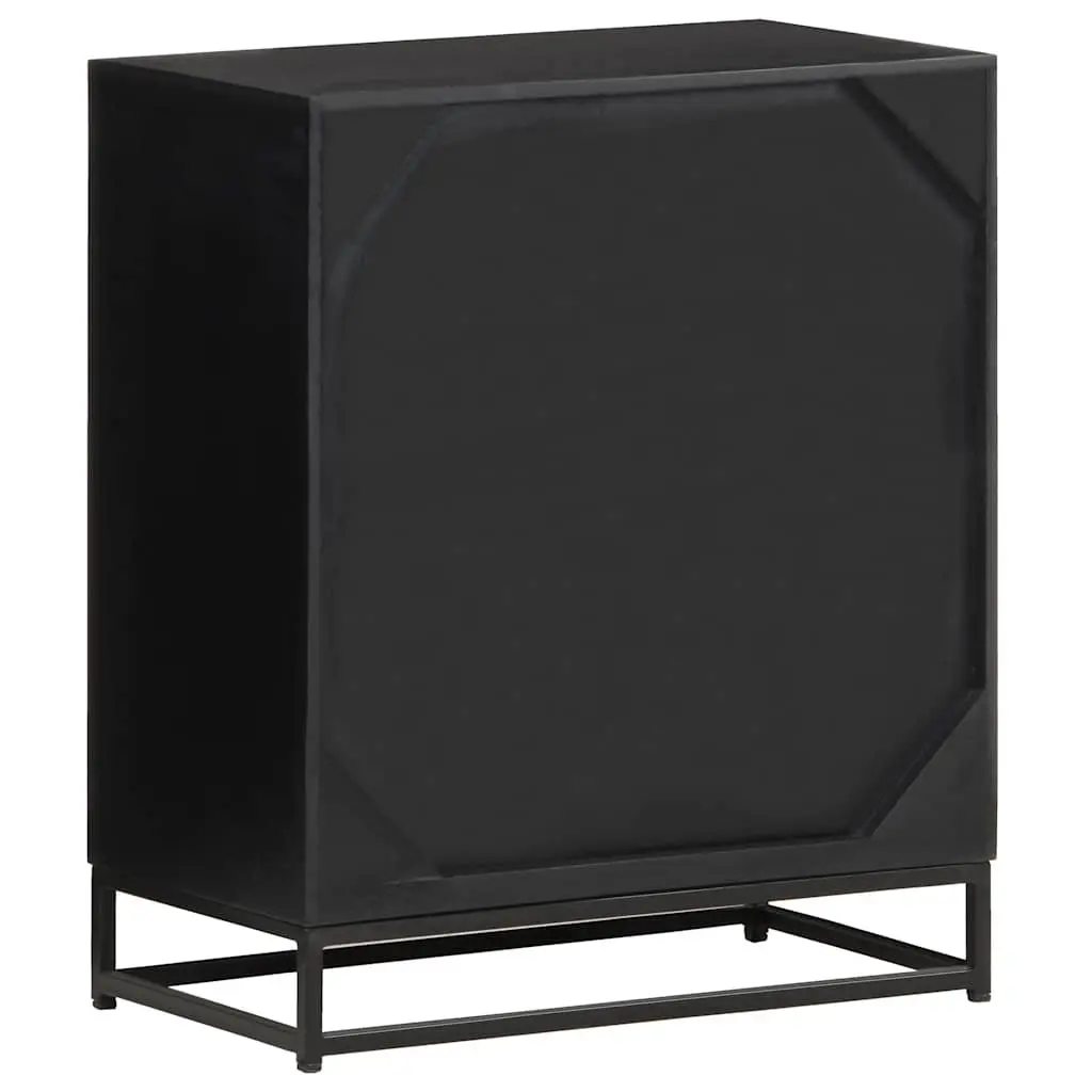 Bedside Cabinet 40x30x50 cm Two Drawer Nightstand Side Table Wood Storage