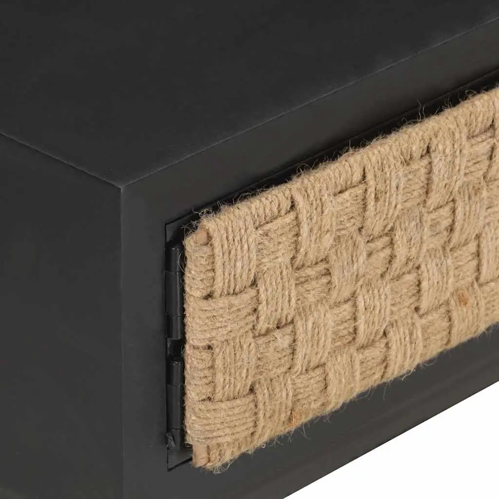 Coffee Table 90x60x35cm Storage Compartment Door Accent Living Room Furniture