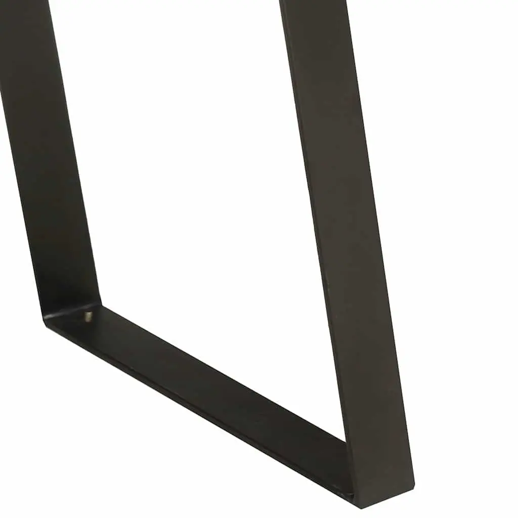 Console Table Solid Acacia Wood Live Edges 100x35x76 cm