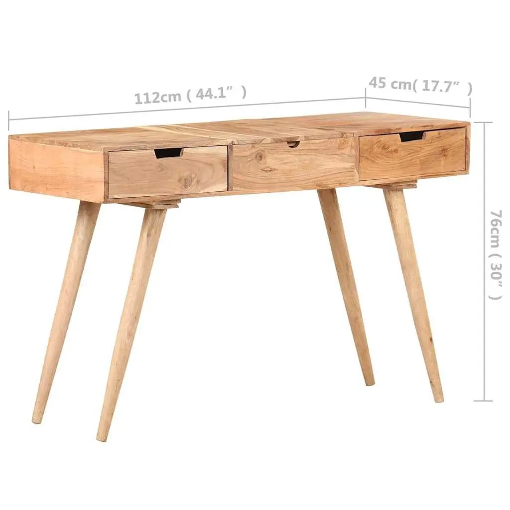 Dressing Table with Mirror 112x45x76cm
