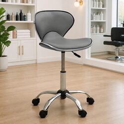 Your New Favorite Grey Spa Stool with Wheels