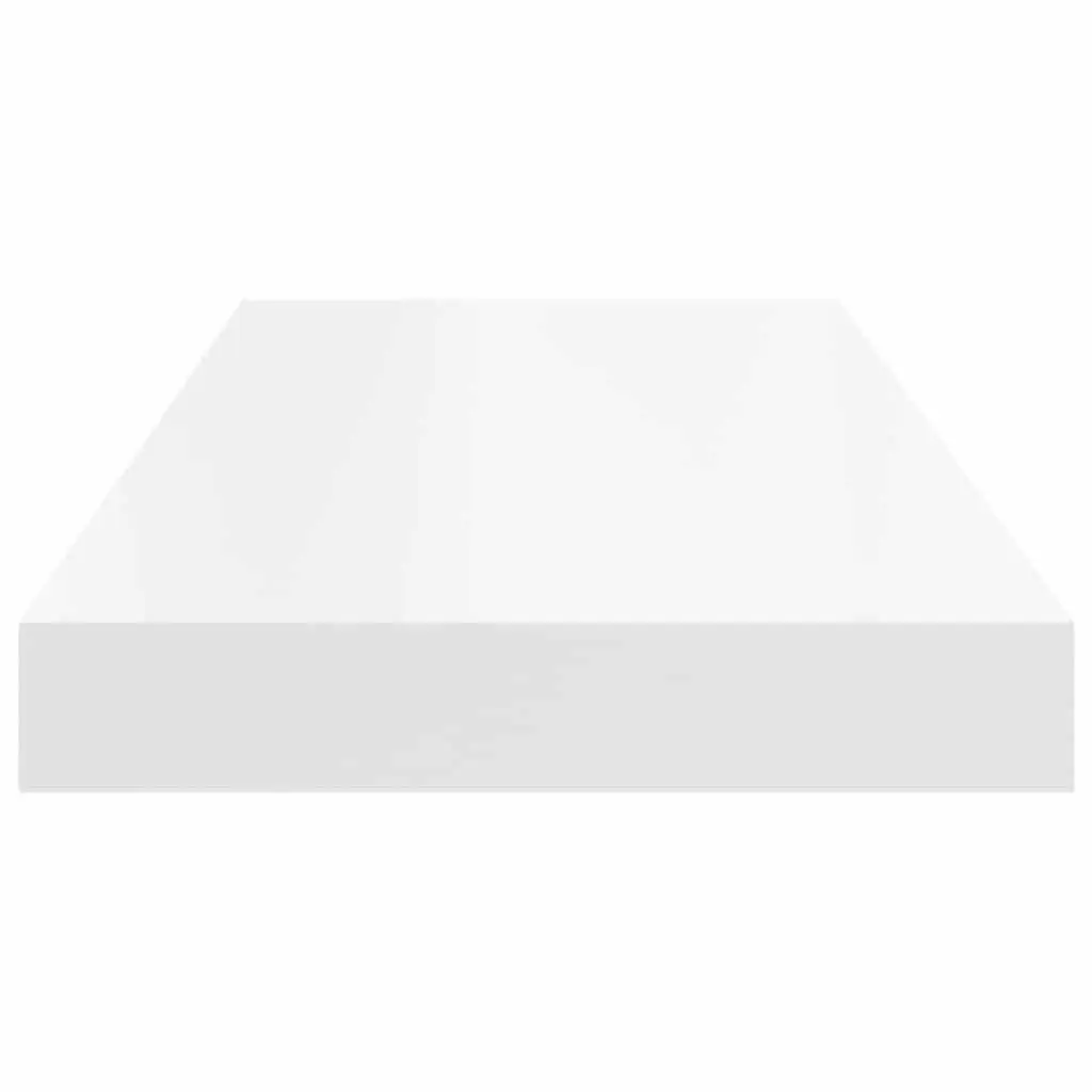 White Floating Wall Shelf Display Rack Storage Ledge Home Decor Modern Design