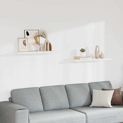 Display Your Favorite Items with 2 Floating Wall Shelves