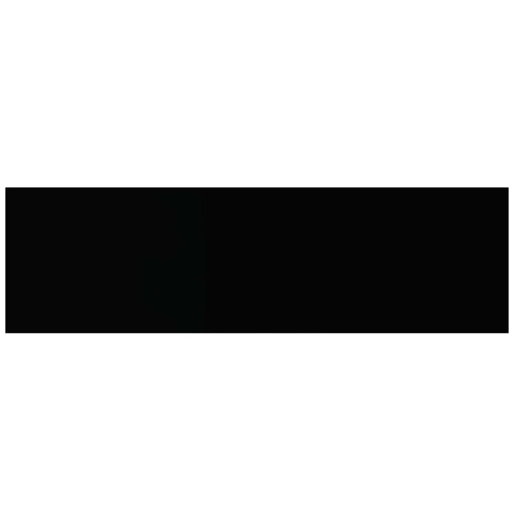 Black Floating Wall Shelf Display Ledge 80x23.5cm Home Decor Storage Organizer