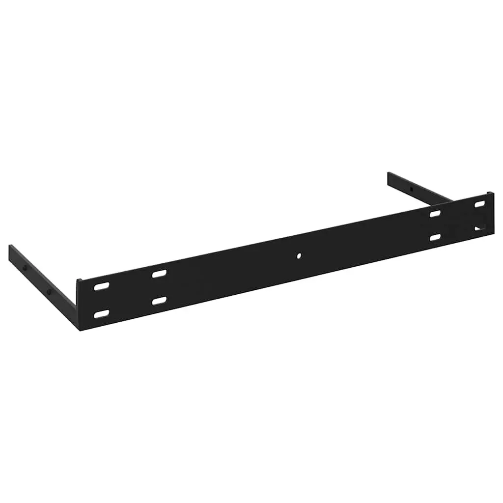 Black Floating Wall Shelves