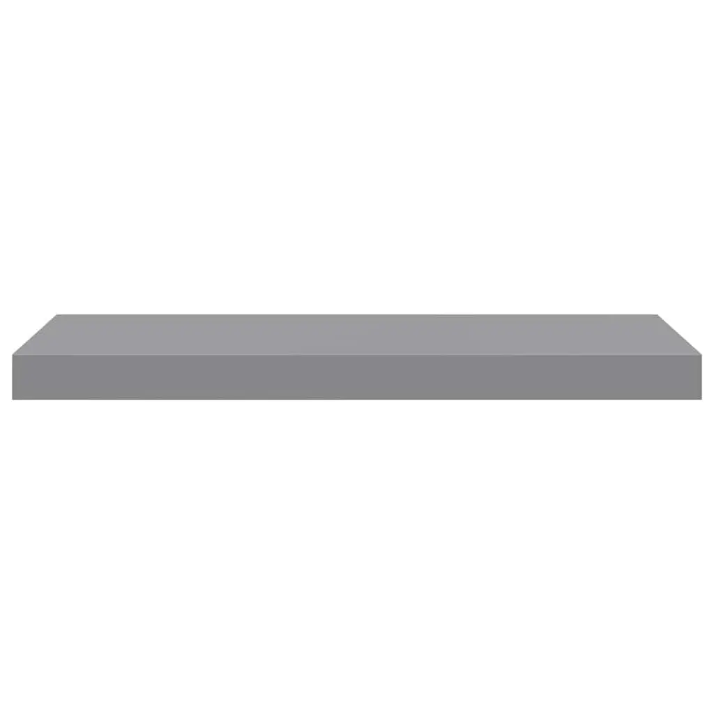Grey Floating Wall Shelf