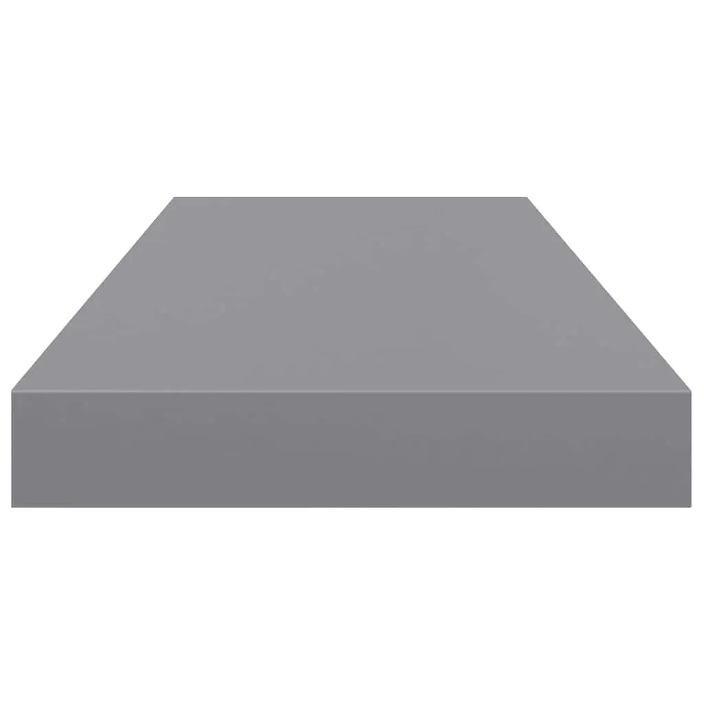 Grey Floating Wall Shelf