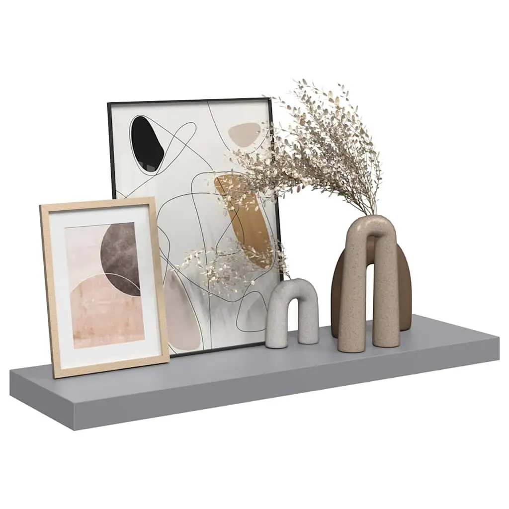 Grey Wall Shelf