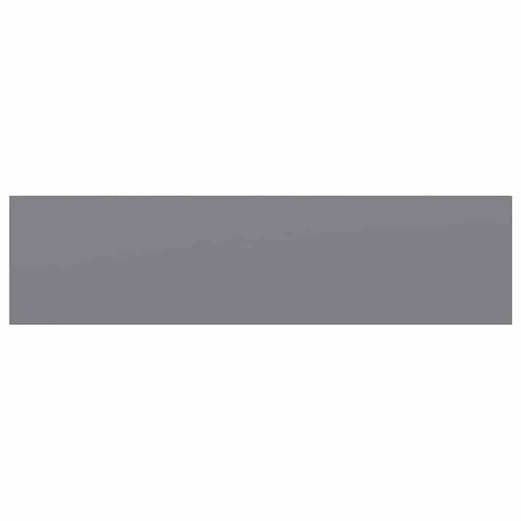 Floating Wall Shelf Grey Display Rack Storage Shelving Unit Home Decor