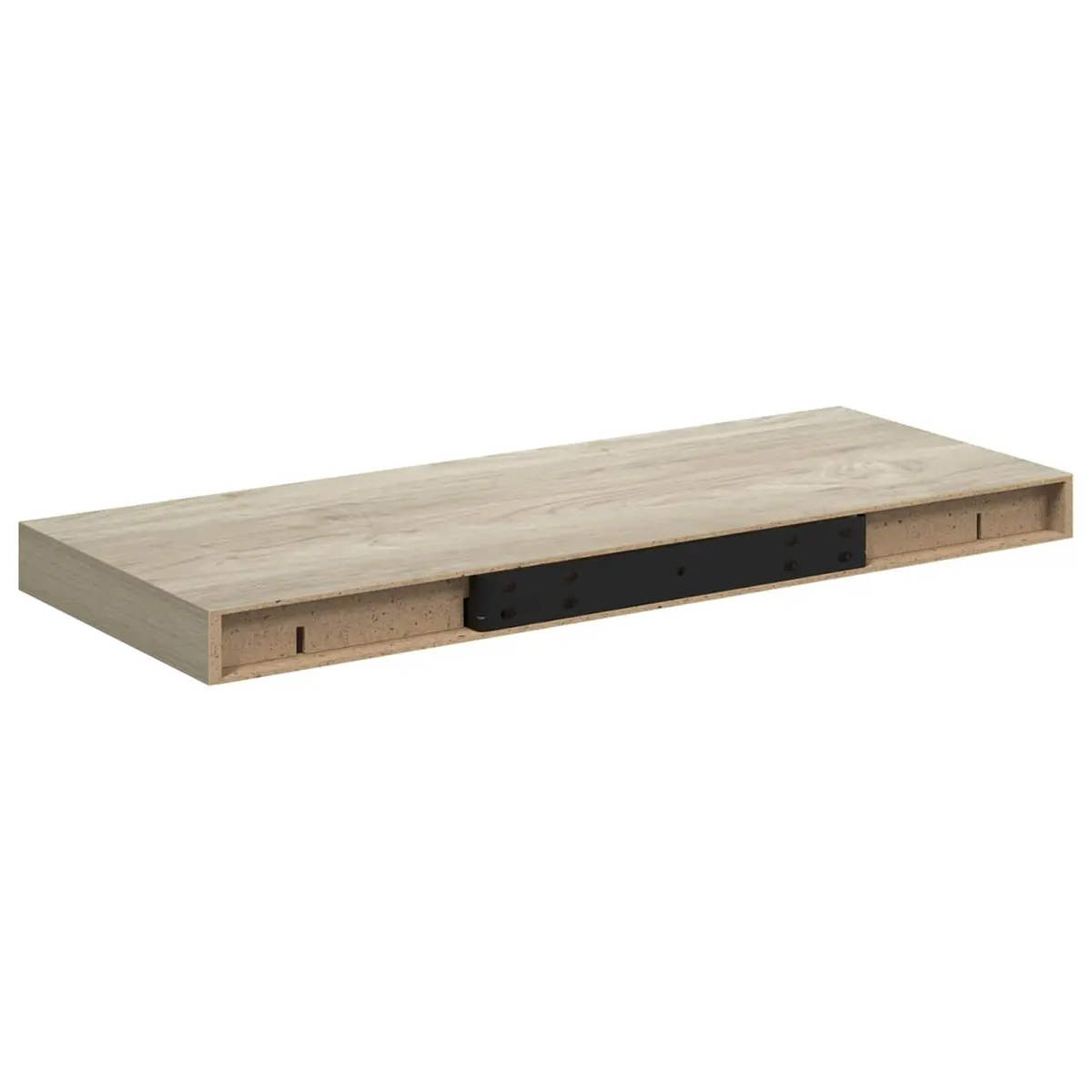 Floating Wall Shelves Brown 60x23.5cm 2 Pieces Display Shelf Storage Home Decor