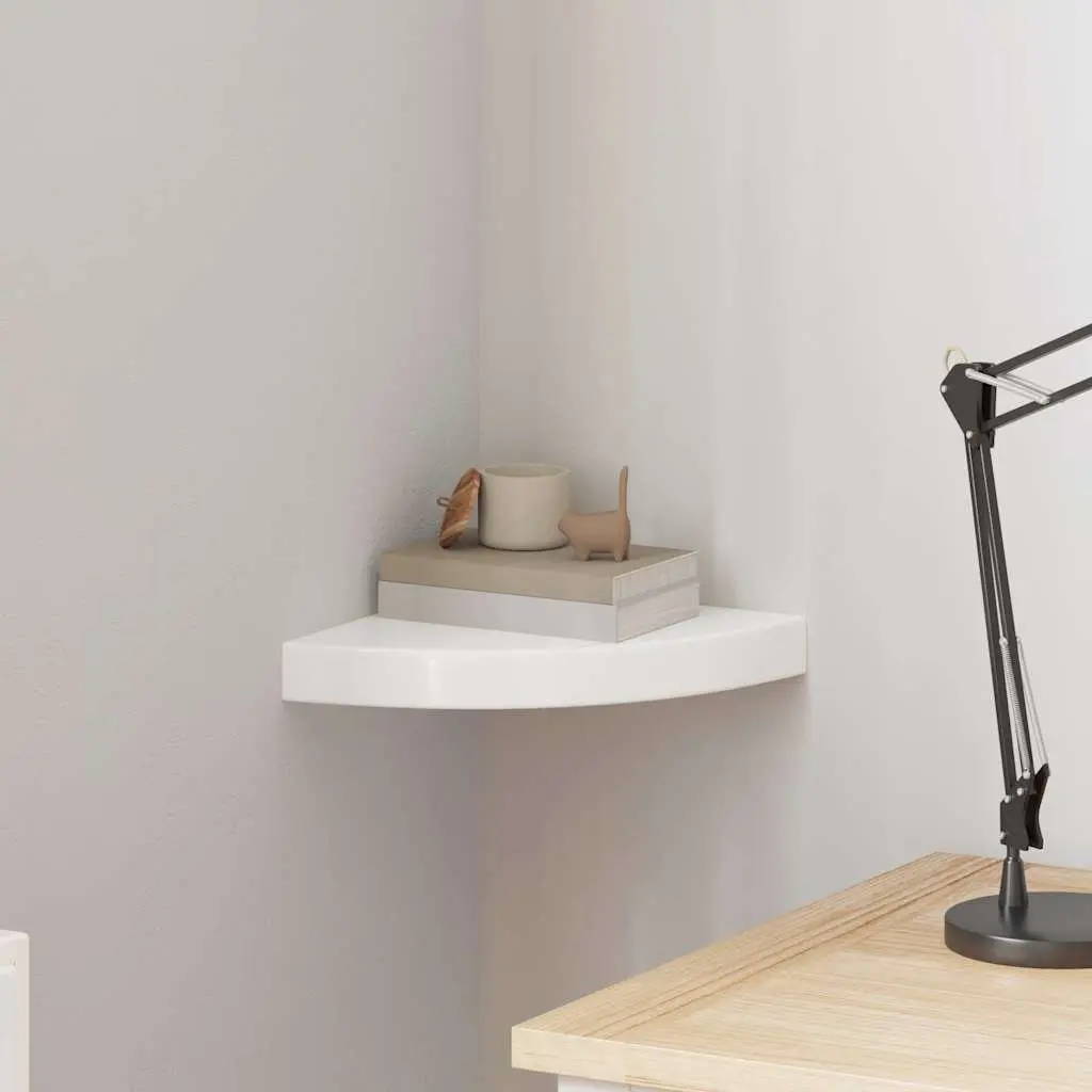 Floating Corner Shelf for Display