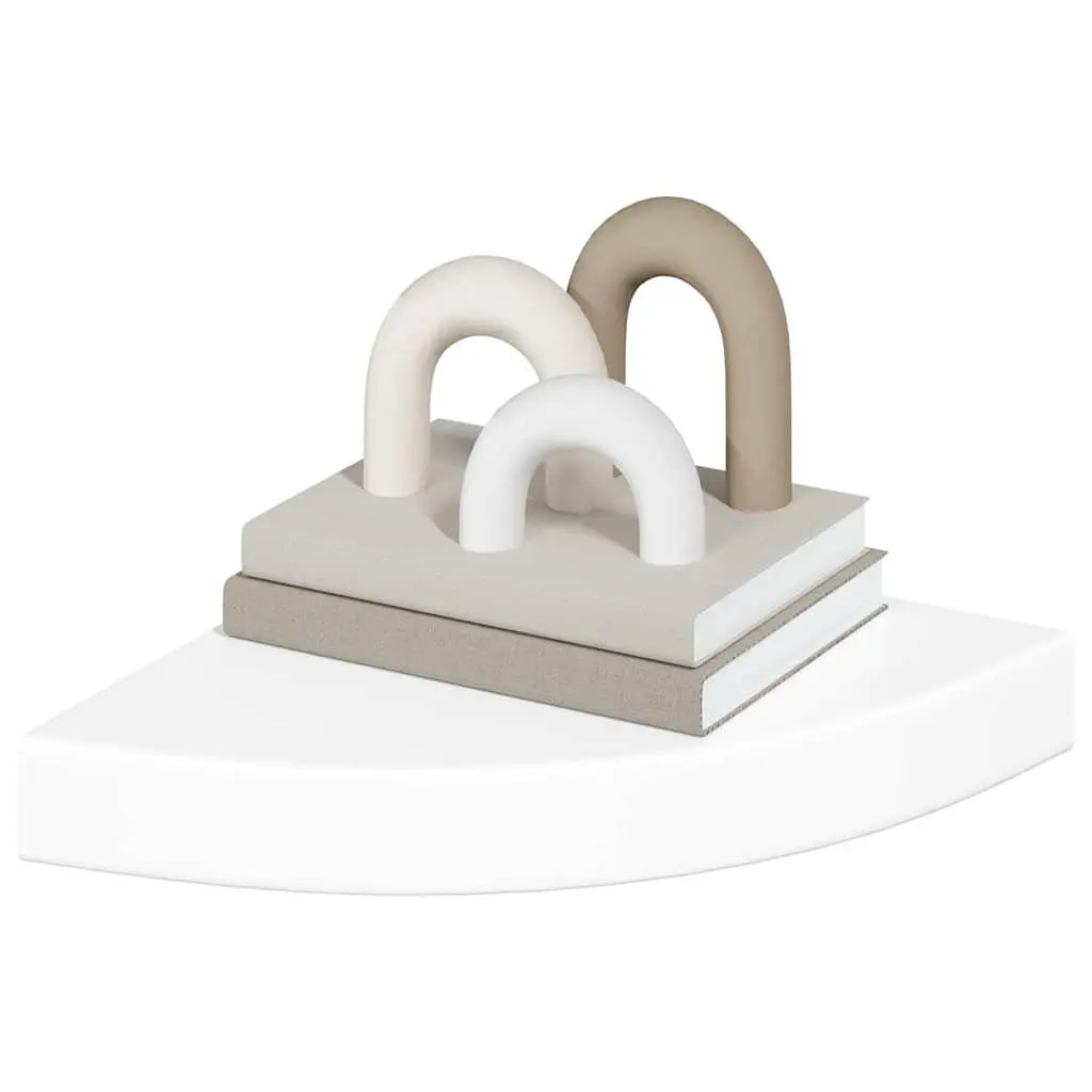 Floating Corner Shelf for Display